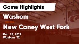 Waskom  vs New Caney West Fork  Game Highlights - Dec. 28, 2023