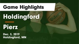 Holdingford  vs Pierz  Game Highlights - Dec. 3, 2019