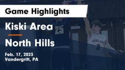 Kiski Area  vs North Hills  Game Highlights - Feb. 17, 2023