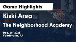 Kiski Area  vs The Neighborhood Academy Game Highlights - Dec. 28, 2023