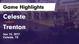 Celeste  vs Trenton  Game Highlights - Jan 13, 2017