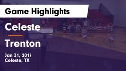 Celeste  vs Trenton  Game Highlights - Jan 31, 2017