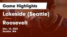 Lakeside  (Seattle) vs Roosevelt Game Highlights - Dec. 15, 2023