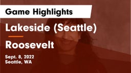 Lakeside  (Seattle) vs Roosevelt  Game Highlights - Sept. 8, 2022
