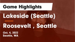 Lakeside  (Seattle) vs Roosevelt , Seattle Game Highlights - Oct. 4, 2022