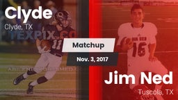 Matchup: Clyde  vs. Jim Ned  2017