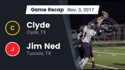 Recap: Clyde  vs. Jim Ned  2017