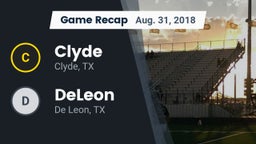 Recap: Clyde  vs. DeLeon  2018