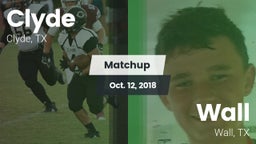 Matchup: Clyde  vs. Wall  2018