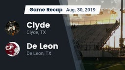 Recap: Clyde  vs. De Leon  2019