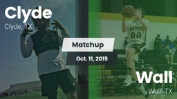 Matchup: Clyde  vs. Wall  2019