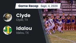 Recap: Clyde  vs. Idalou  2020