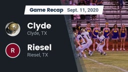 Recap: Clyde  vs. Riesel  2020