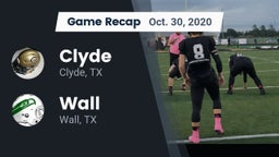 Recap: Clyde  vs. Wall  2020