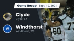 Recap: Clyde  vs. Windthorst  2021