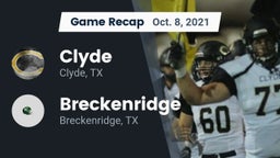 Recap: Clyde  vs. Breckenridge  2021