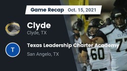 Recap: Clyde  vs. Texas Leadership Charter Academy  2021