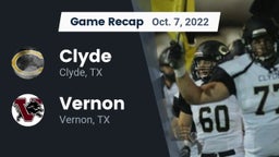 Recap: Clyde  vs. Vernon  2022