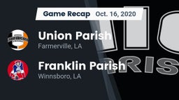 Recap: Union Parish  vs. Franklin Parish  2020