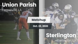 Matchup: Union Parish High vs. Sterlington  2020
