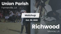 Matchup: Union Parish High vs. Richwood  2020
