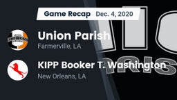 Recap: Union Parish  vs. KIPP Booker T. Washington  2020