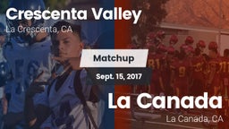 Matchup: Crescenta Valley vs. La Canada  2017