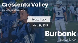 Matchup: Crescenta Valley vs. Burbank  2017