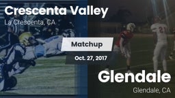 Matchup: Crescenta Valley vs. Glendale  2017