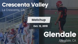 Matchup: Crescenta Valley vs. Glendale  2018