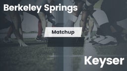 Matchup: Berkeley Springs vs. Keyser  2016