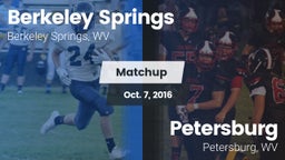 Matchup: Berkeley Springs vs. Petersburg  2016