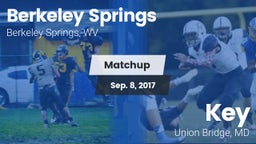 Matchup: Berkeley Springs vs. Key  2017