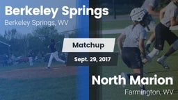 Matchup: Berkeley Springs vs. North Marion  2017