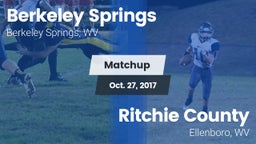 Matchup: Berkeley Springs vs. Ritchie County  2017