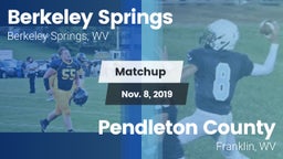 Matchup: Berkeley Springs vs. Pendleton County  2019