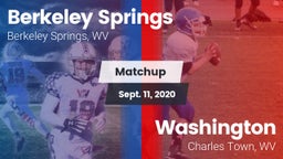 Matchup: Berkeley Springs vs. Washington  2019