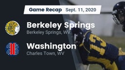Recap: Berkeley Springs  vs. Washington  2020