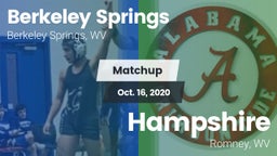 Matchup: Berkeley Springs vs. Hampshire  2019