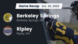 Recap: Berkeley Springs  vs. Ripley  2020
