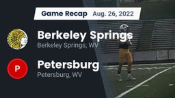 Recap: Berkeley Springs  vs. Petersburg  2022