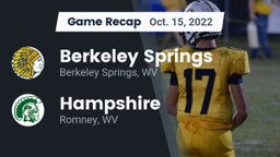 Recap: Berkeley Springs  vs. Hampshire  2022