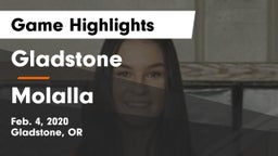 Gladstone  vs Molalla  Game Highlights - Feb. 4, 2020