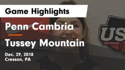 Penn Cambria  vs Tussey Mountain  Game Highlights - Dec. 29, 2018