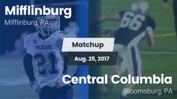 Matchup: Mifflinburg High vs. Central Columbia  2017