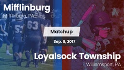 Matchup: Mifflinburg High vs. Loyalsock Township  2017