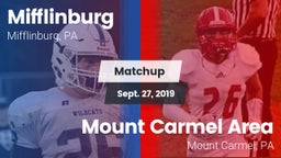 Matchup: Mifflinburg High vs. Mount Carmel Area  2019