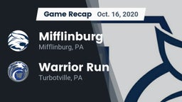 Recap: Mifflinburg  vs. Warrior Run  2020