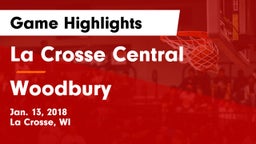 La Crosse Central  vs Woodbury  Game Highlights - Jan. 13, 2018