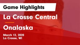 La Crosse Central  vs Onalaska  Game Highlights - March 12, 2020